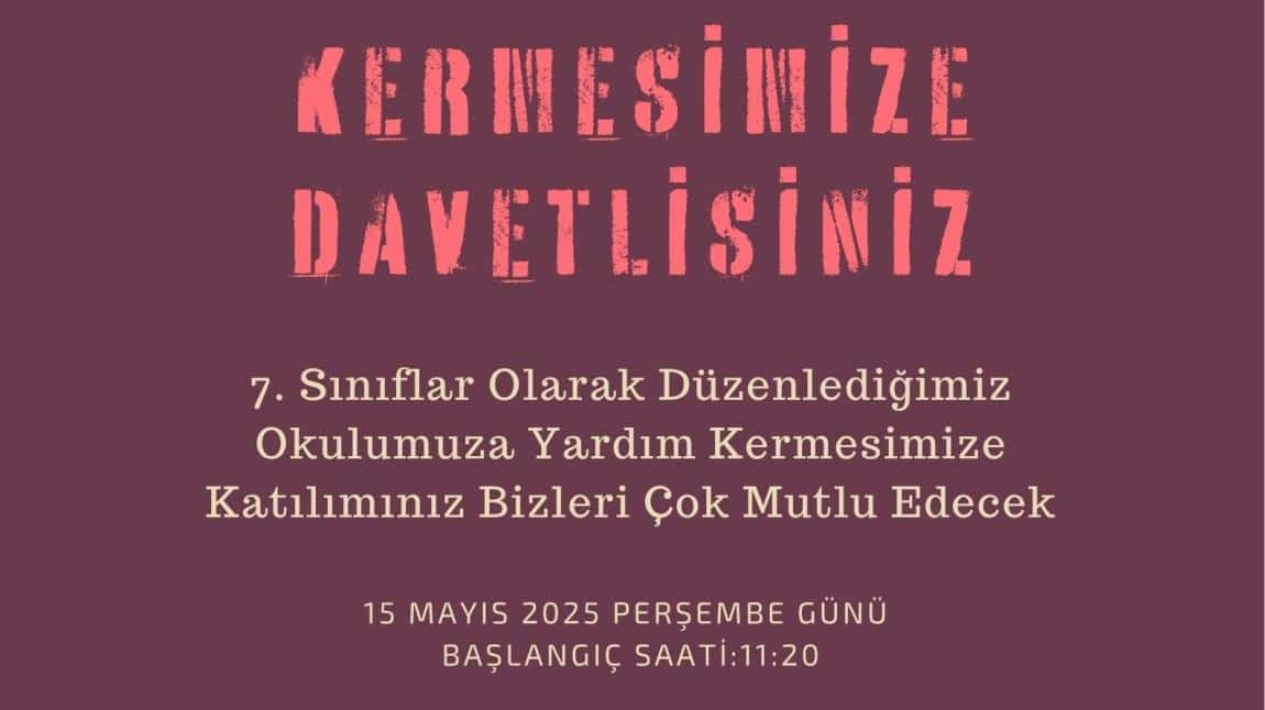 7.Sınıflar Kermesi